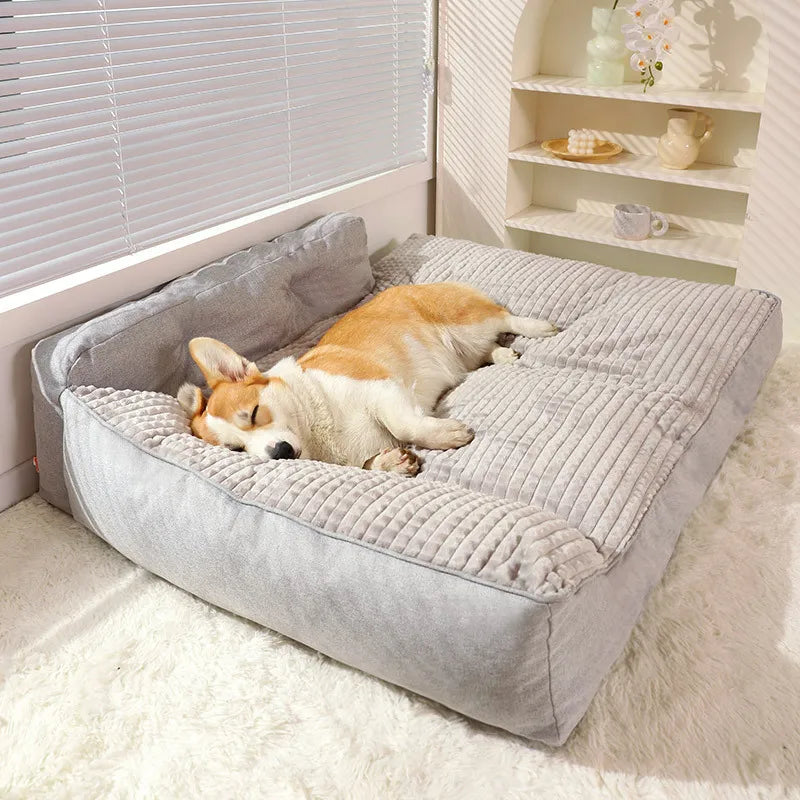 GrayWhisker Orthopedic Bolster Bed for Senior Dogs